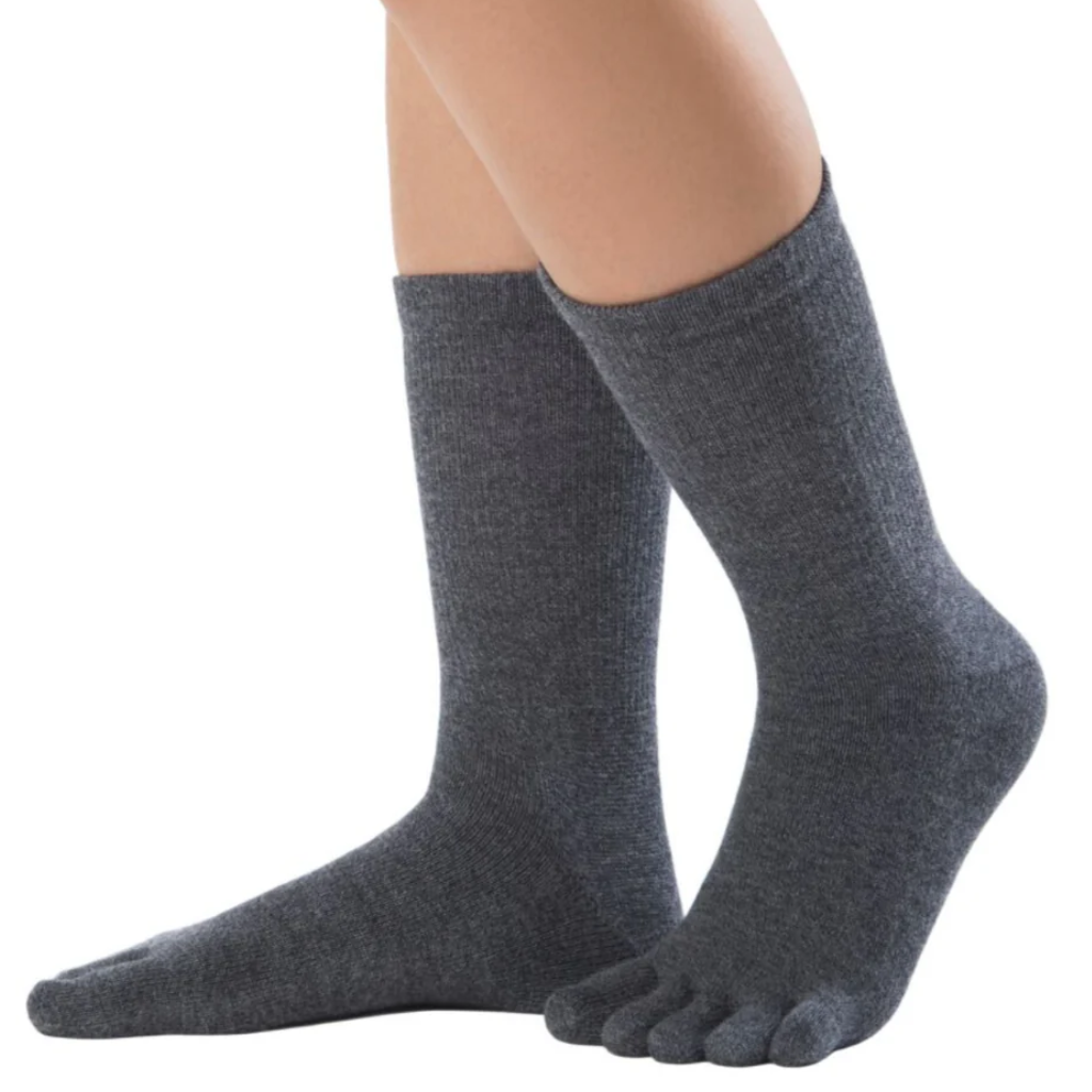 Grey-Merino wool socks