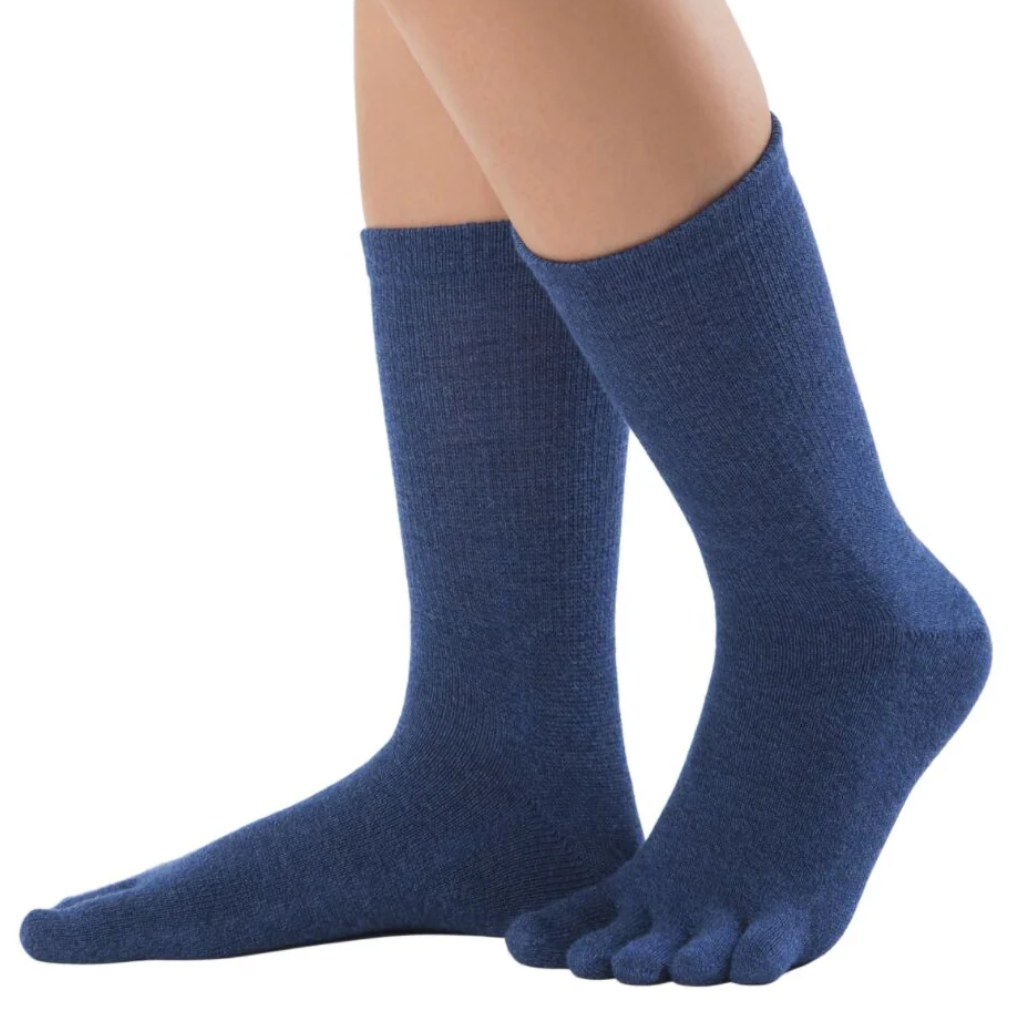 Merino Wool Cotton Toe Socks