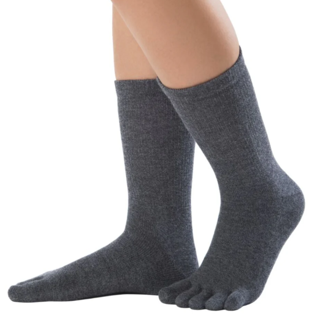 Merino Wool Cotton Toe Socks