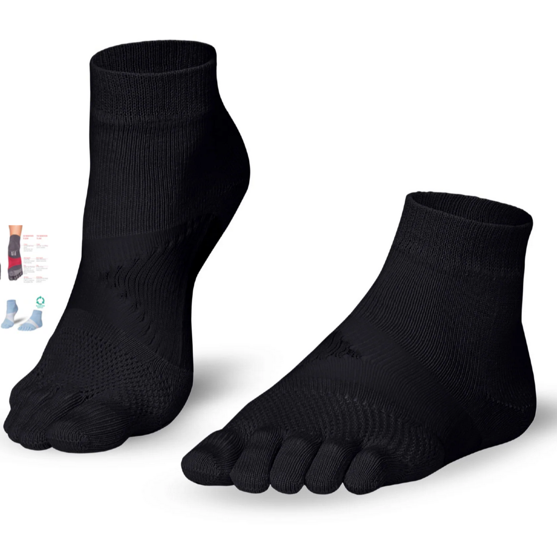 Black marathon socks