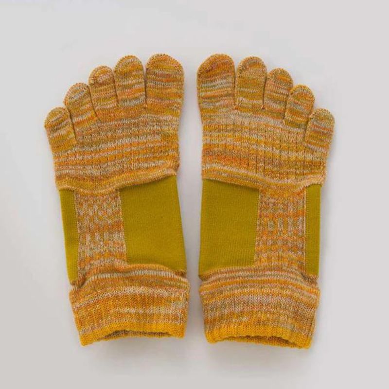 Heather Toe Footie Grip Socks With *Power Pads*